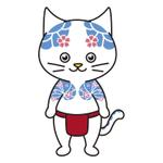 tongkeさんの刺青柄の猫のキャラクターデザインへの提案