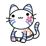 sumiyochi (sumiyochi)さんの刺青柄の猫のキャラクターデザインへの提案
