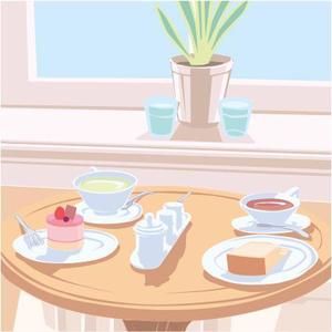 石橋直人 (nao840net)さんのカフェ・スイーツのイメージを表現するイラストへの提案