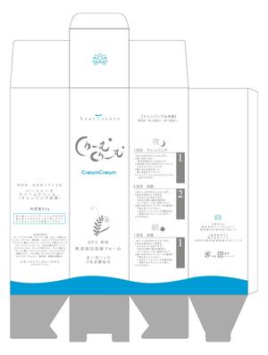 masunaga_net (masunaga_net)さんの開運のロゴを使った洗顔クリームのパッケージデザインへの提案