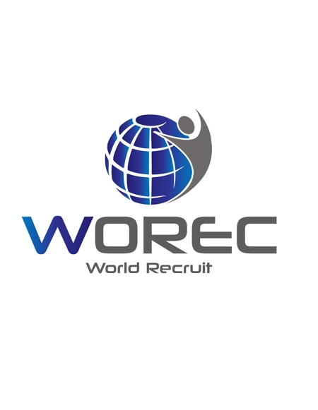 TanakaChigaruさんの海外人材事業部　サービス名「WOREC]　ロゴ募集への提案