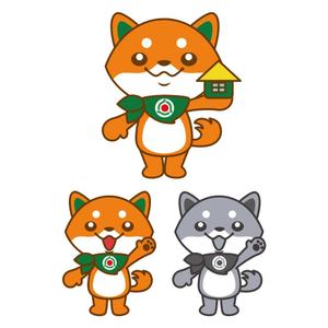ムーブオン (move-on)さんの株式会社富建の犬のキャラクターデザインへの提案