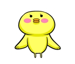 似顔絵師ぽんあき (akimoto-H)さんの＜語学スクール＞　鳥のキャラクターデザインへの提案