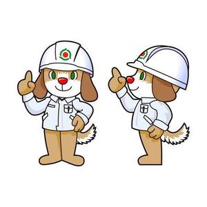 ima_gogo (ima_gogo)さんの株式会社富建の犬のキャラクターデザインへの提案