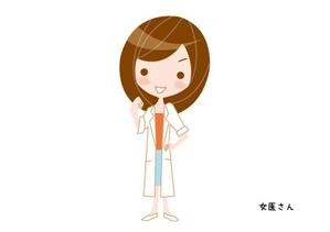 marukei (marukei)さんの女医または看護師（女性）のキャラクターデザインへの提案