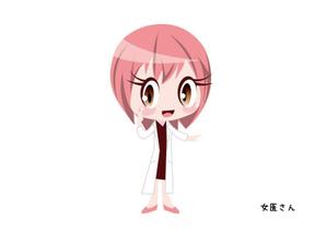 marukei (marukei)さんの女医または看護師（女性）のキャラクターデザインへの提案