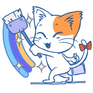さかい (sakai_mokku)さんの猫の手お掃除隊のキャラクターへの提案