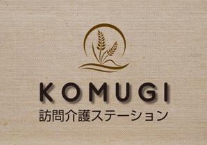 G-ing (G-ing)さんの「訪問看護ステーション こむぎ」の看板への提案