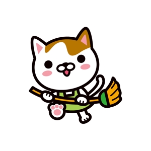 植村 晃子 (pepper13)さんの猫の手お掃除隊のキャラクターへの提案