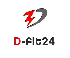 ぽんぽん (haruka322)さんのフィットネスクラブ「Ｄ-ｆｉｔ２４」のロゴへの提案