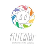スクローバーデザイン／SCLOVER DESIGN (tyafun)さんのダイビングサービス　『fill color』への提案