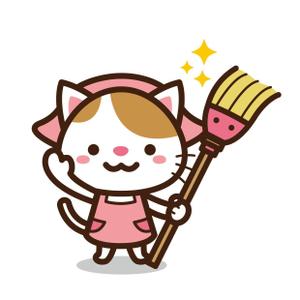 mu_cha (mu_cha)さんの猫の手お掃除隊のキャラクターへの提案