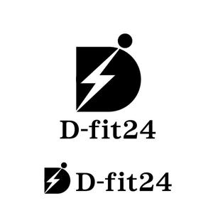 katu_design (katu_design)さんのフィットネスクラブ「Ｄ-ｆｉｔ２４」のロゴへの提案