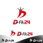 ama design summit (amateurdesignsummit)さんのフィットネスクラブ「Ｄ-ｆｉｔ２４」のロゴへの提案