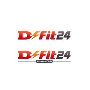 Bbike (hayaken)さんのフィットネスクラブ「Ｄ-ｆｉｔ２４」のロゴへの提案