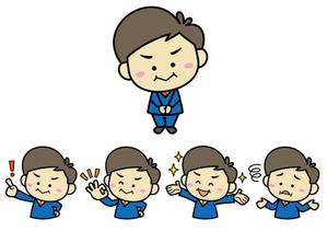 nakaco (nakaco)さんのアドバイザーのイラスト5ポーズの作成への提案