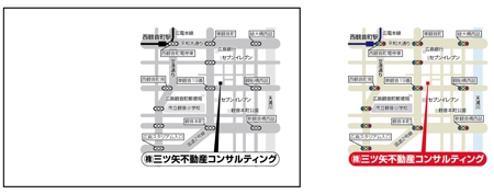川島健一 (kawashimakenichi)さんの会社案内地図の作成への提案