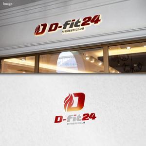 FUKU (FUKU)さんのフィットネスクラブ「Ｄ-ｆｉｔ２４」のロゴへの提案