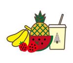 c-k-a-r-d-h (c-k-a-r-d-h)さんの東京メトロ駅構内で展開する昔ながらのジュースとパンのお店「ジュースの森」のロゴへの提案
