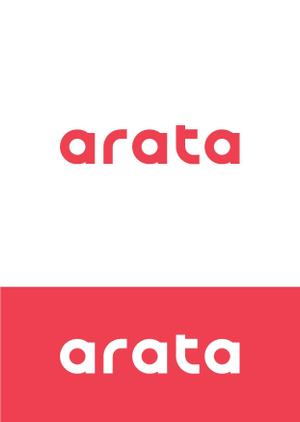 kazubonさんの「arata」のロゴ作成への提案