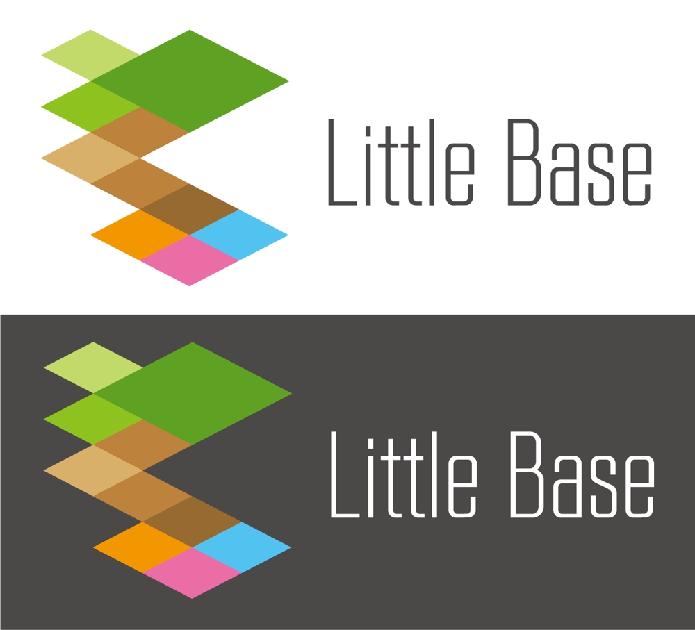 カフェ、異文化交流、イベントなど多目的スペース「Little Base」のロゴ