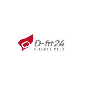 Ü design (ue_taro)さんのフィットネスクラブ「Ｄ-ｆｉｔ２４」のロゴへの提案