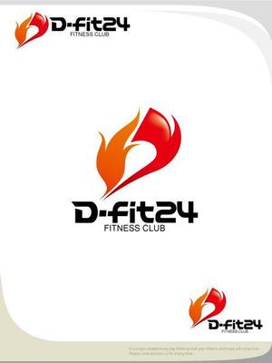 魔法スタジオ (mahou-phot)さんのフィットネスクラブ「Ｄ-ｆｉｔ２４」のロゴへの提案