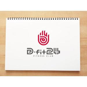 yusa_projectさんのフィットネスクラブ「Ｄ-ｆｉｔ２４」のロゴへの提案