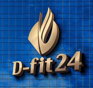 ark-media (ark-media)さんのフィットネスクラブ「Ｄ-ｆｉｔ２４」のロゴへの提案