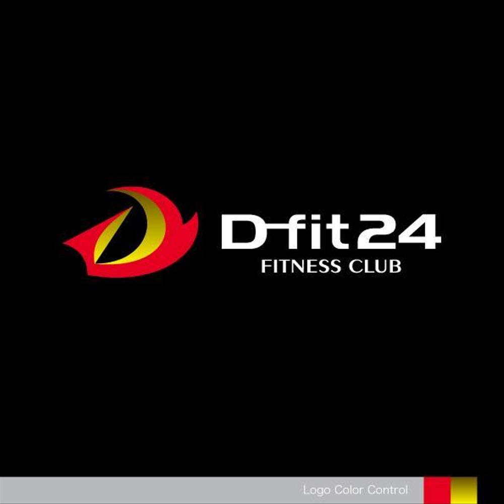 フィットネスクラブ「Ｄ-ｆｉｔ２４」のロゴ