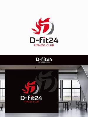 forever (Doing1248)さんのフィットネスクラブ「Ｄ-ｆｉｔ２４」のロゴへの提案