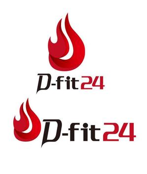 bec (HideakiYoshimoto)さんのフィットネスクラブ「Ｄ-ｆｉｔ２４」のロゴへの提案