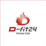 queuecat (queuecat)さんのフィットネスクラブ「Ｄ-ｆｉｔ２４」のロゴへの提案