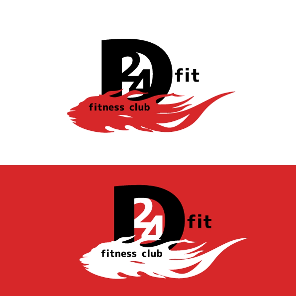 フィットネスクラブ「Ｄ-ｆｉｔ２４」のロゴ