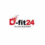 atomgra (atomgra)さんのフィットネスクラブ「Ｄ-ｆｉｔ２４」のロゴへの提案