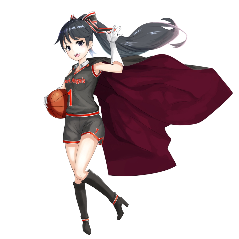 バスケ少女のキャラクターデザイン