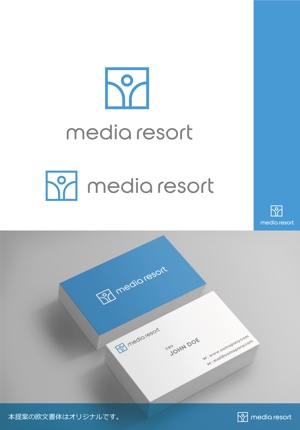 takudy ()さんの株式会社 media resort の会社ロゴへの提案