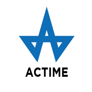 DD (TITICACACO)さんの工具専門リユースショップの社内報「ACTIME」のロゴへの提案