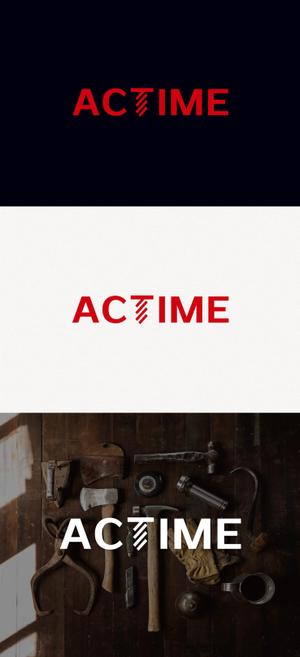 tanaka10 (tanaka10)さんの工具専門リユースショップの社内報「ACTIME」のロゴへの提案