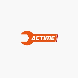 web_rog ()さんの工具専門リユースショップの社内報「ACTIME」のロゴへの提案