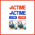 Qitian (Qitian)さんの工具専門リユースショップの社内報「ACTIME」のロゴへの提案