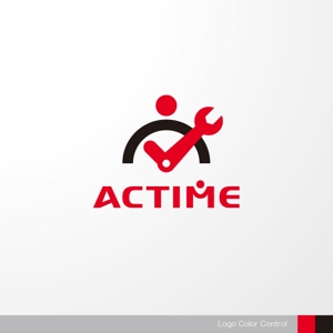 ＊ sa_akutsu ＊ (sa_akutsu)さんの工具専門リユースショップの社内報「ACTIME」のロゴへの提案
