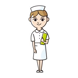 さんの女医または看護師（女性）のキャラクターデザインへの提案