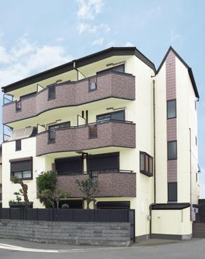 deziichiさんの外壁デザイン募集　鉄骨4階建　自宅併用賃貸住宅のカラーコーディネート　への提案
