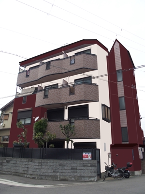 yamaguchi (yamakenlab)さんの外壁デザイン募集　鉄骨4階建　自宅併用賃貸住宅のカラーコーディネート　への提案