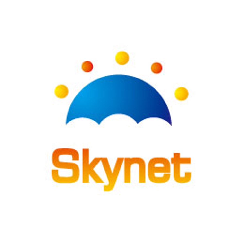 「Skynet」のロゴ作成