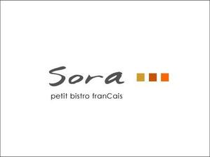 phoenix777さんの「petit bistro franÇais　SORA」のロゴ作成への提案