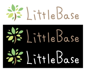 穂村はずみ (hazzmi)さんのカフェ、異文化交流、イベントなど多目的スペース「Little Base」のロゴへの提案
