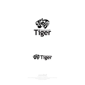 onesize fit’s all (onesizefitsall)さんのトラのロゴ募集 | 外国人バーテンダーのバー「元寺町タイガー」のロゴ作成への提案