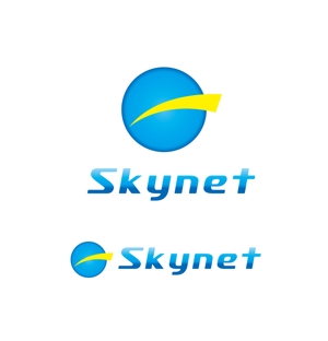 claphandsさんの「Skynet」のロゴ作成への提案